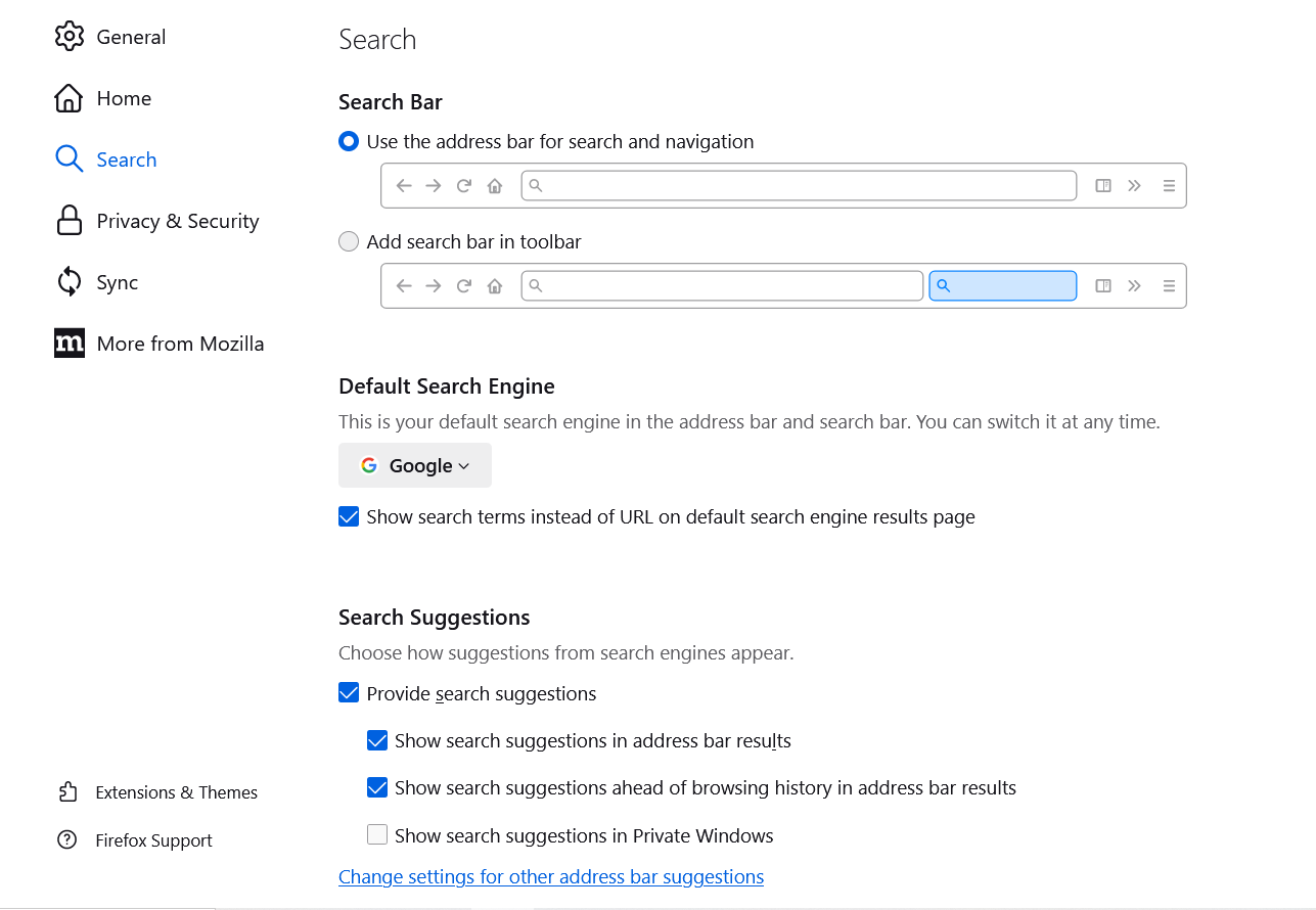 Fx121settings-Search