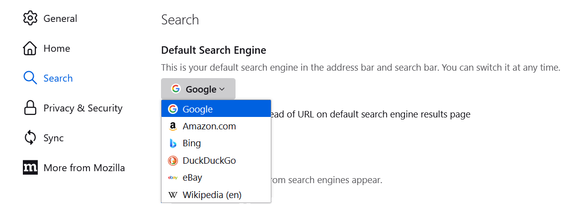 Fx122settings-DefaultSearchEngineDropdown