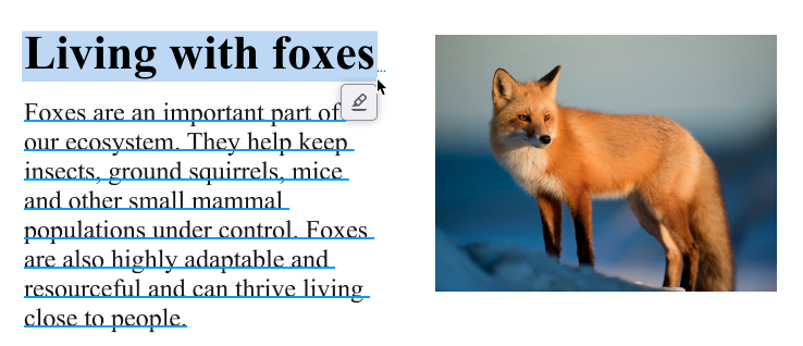 Firefox PDF select text to highlight