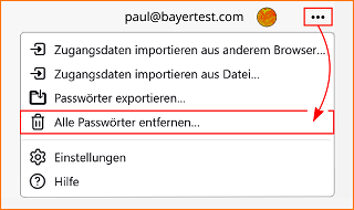 Alle Passwörter entfernen fx122