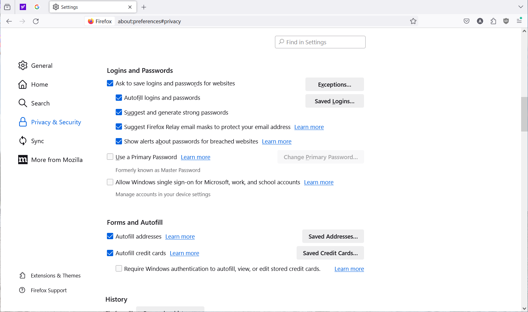 Fx121settings-LoginsAndPasswords-FormsAndAutofill