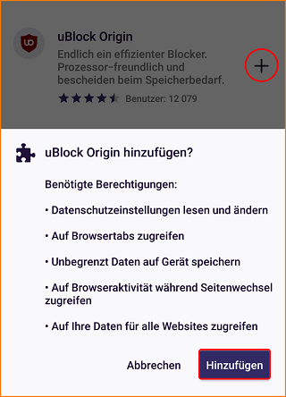 Android Erweiterung installieren fx125