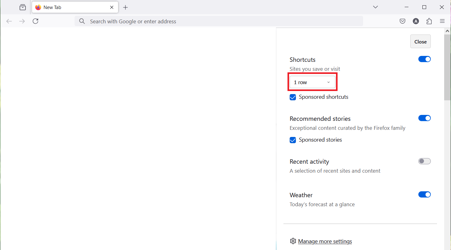 Fx128NewTabSettings-Shortcuts