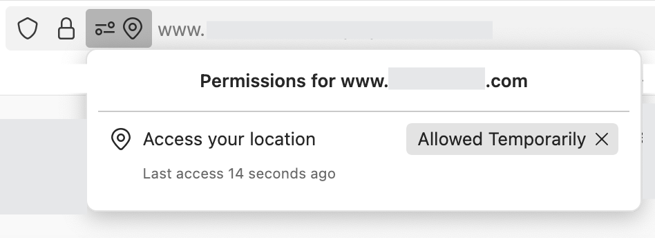 Temporary permissions