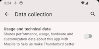 thunderbird-android-data-collection-usage