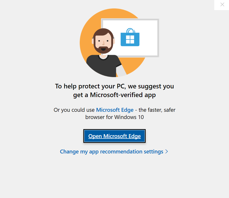 use a Microsoft verified app