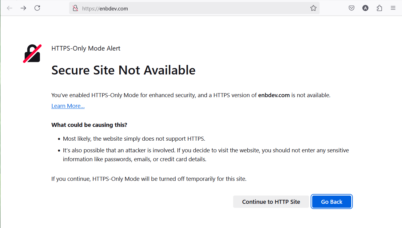 Https only mode in firefox firefox help