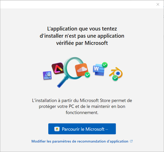 use a Microsoft verified app