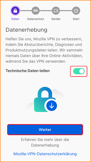 VPN Onboarding Datenerhebung