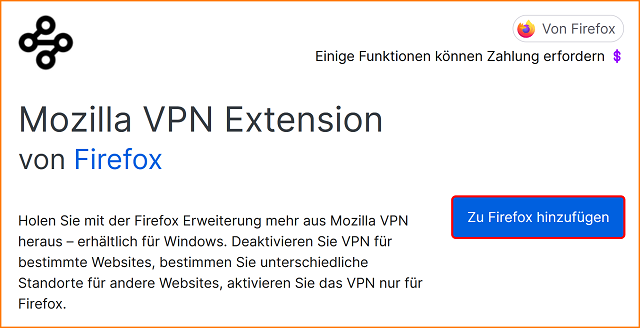 Add-on VPN Extension