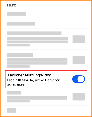 iOS Nutzungs-Ping deaktivieren