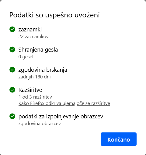 fx139 uvozeni podatki iz Chroma