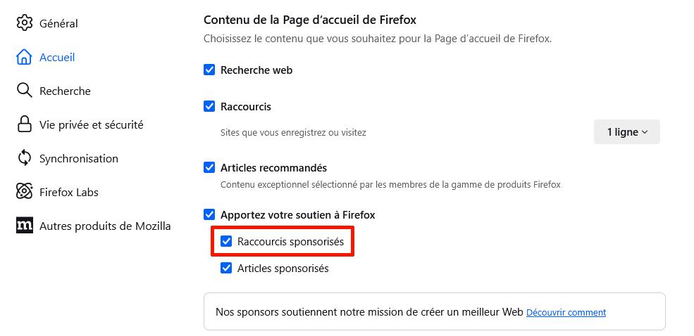 Fx140Settings-FirefoxHomeContentSponsoredShortcuts