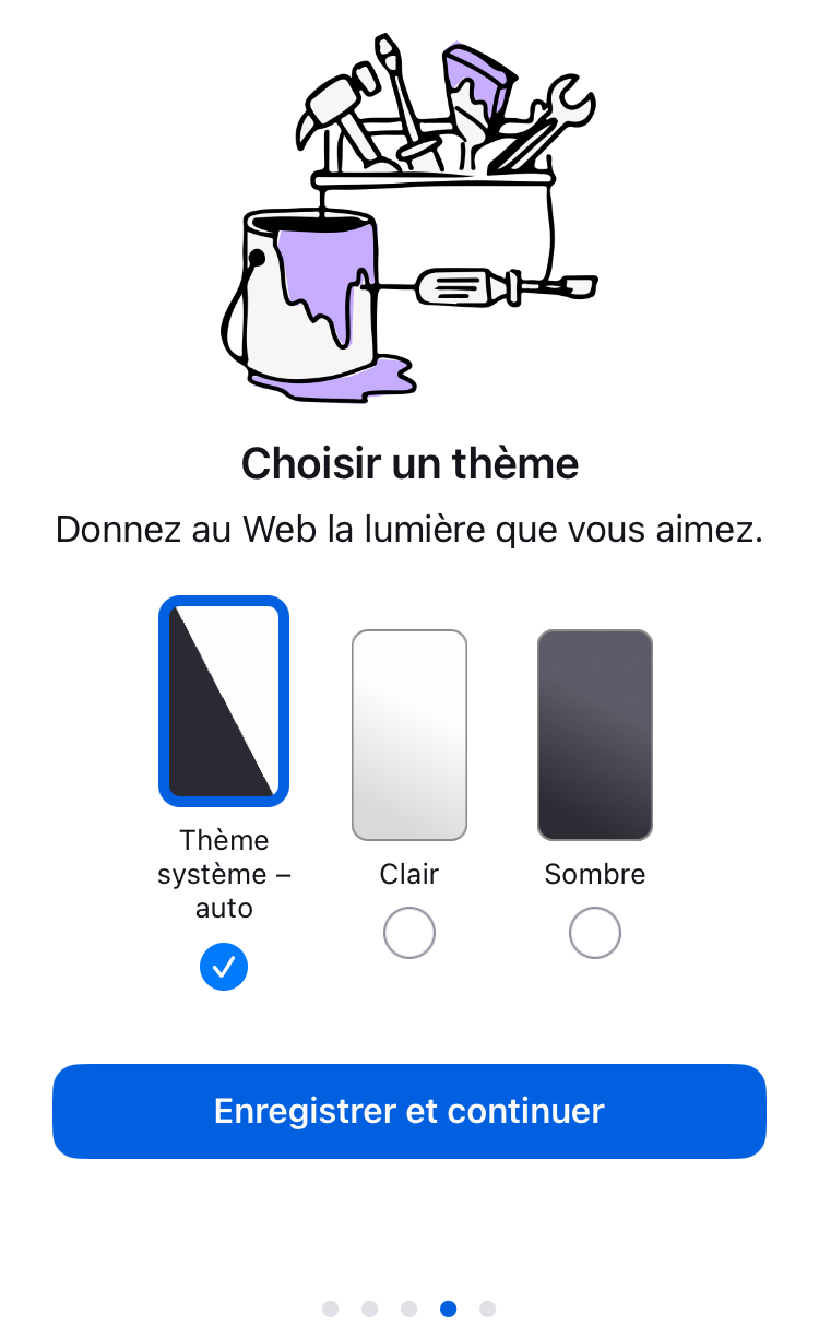 Choix theme