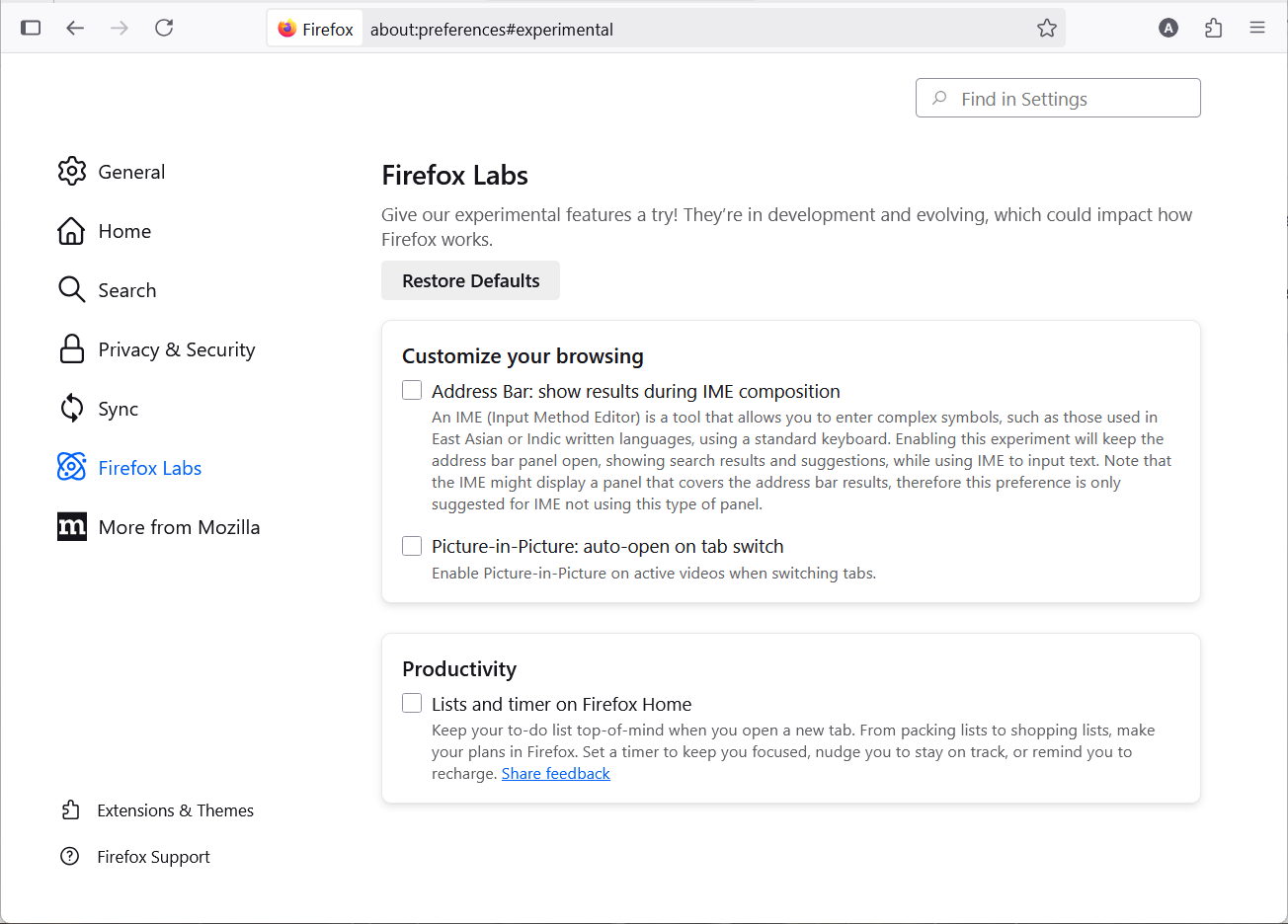 Fx143settings-FirefoxLabs