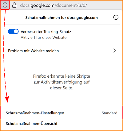 Schutzmassnahmen Panel fx142