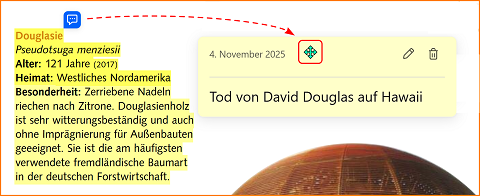 pdf Kommentar verschieben