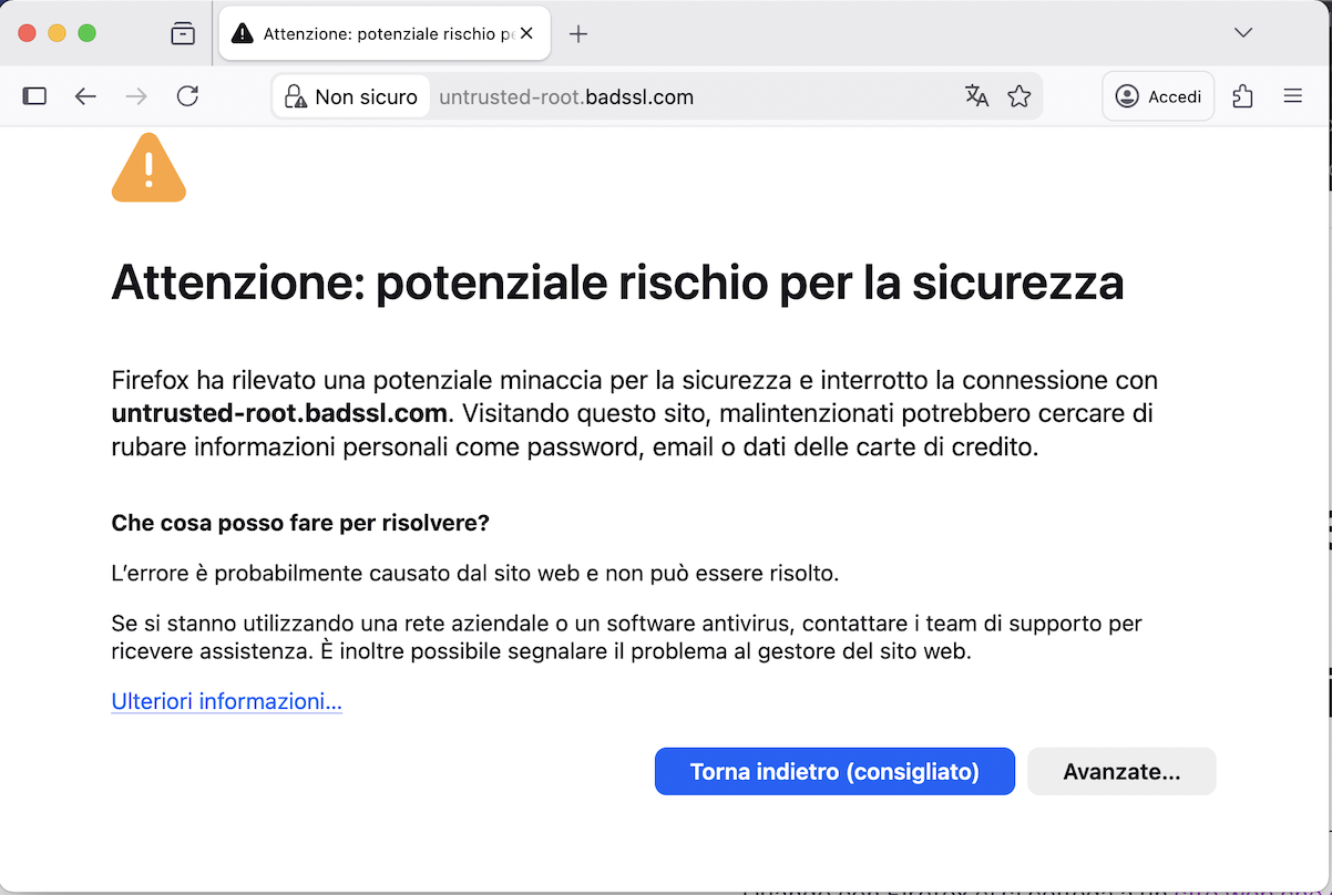 Fx148_Warning_rischio_sicurezza_UntrustedRoot