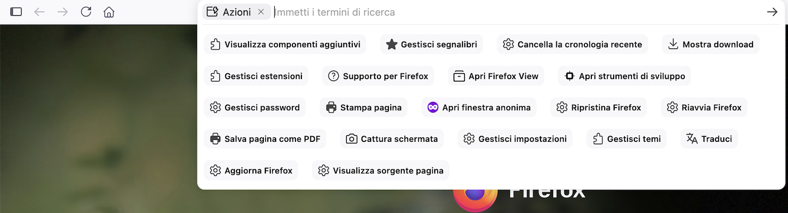 Fx149_Azioni_rapide_tutte