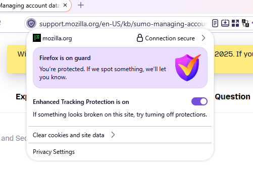 Firefox のページ情報ウィンドウ | Firefox ヘルプ