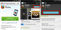 Installationsvorgang Firefox Mobile