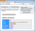 Informationen zur Fehlerbehebung - Win - Fx13