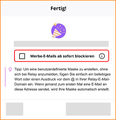 Relay Werbemails sofort blockieren fx133