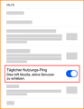 iOS Nutzungs-Ping deaktivieren