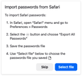 Firefox_Safari Import_Step 3