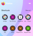 Android shortcuts