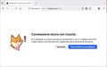 Fx149_connessione_sicurezza_fallita