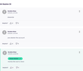 new replies design