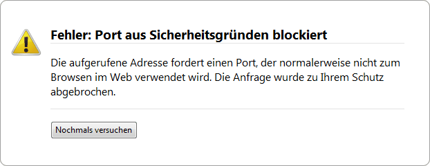 PortAusSucherheitsgruendenBlockiert