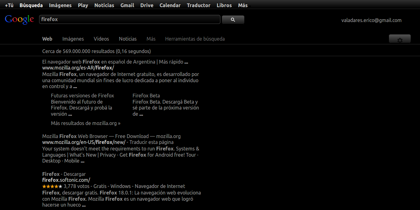 Black background for Google | Firefox Support Forum | Mozilla Support