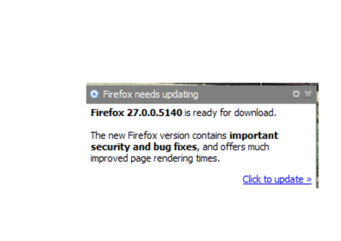 Warning message banner on Firefox for Fire TV is permanent — Must rollback  update to remove the banner
