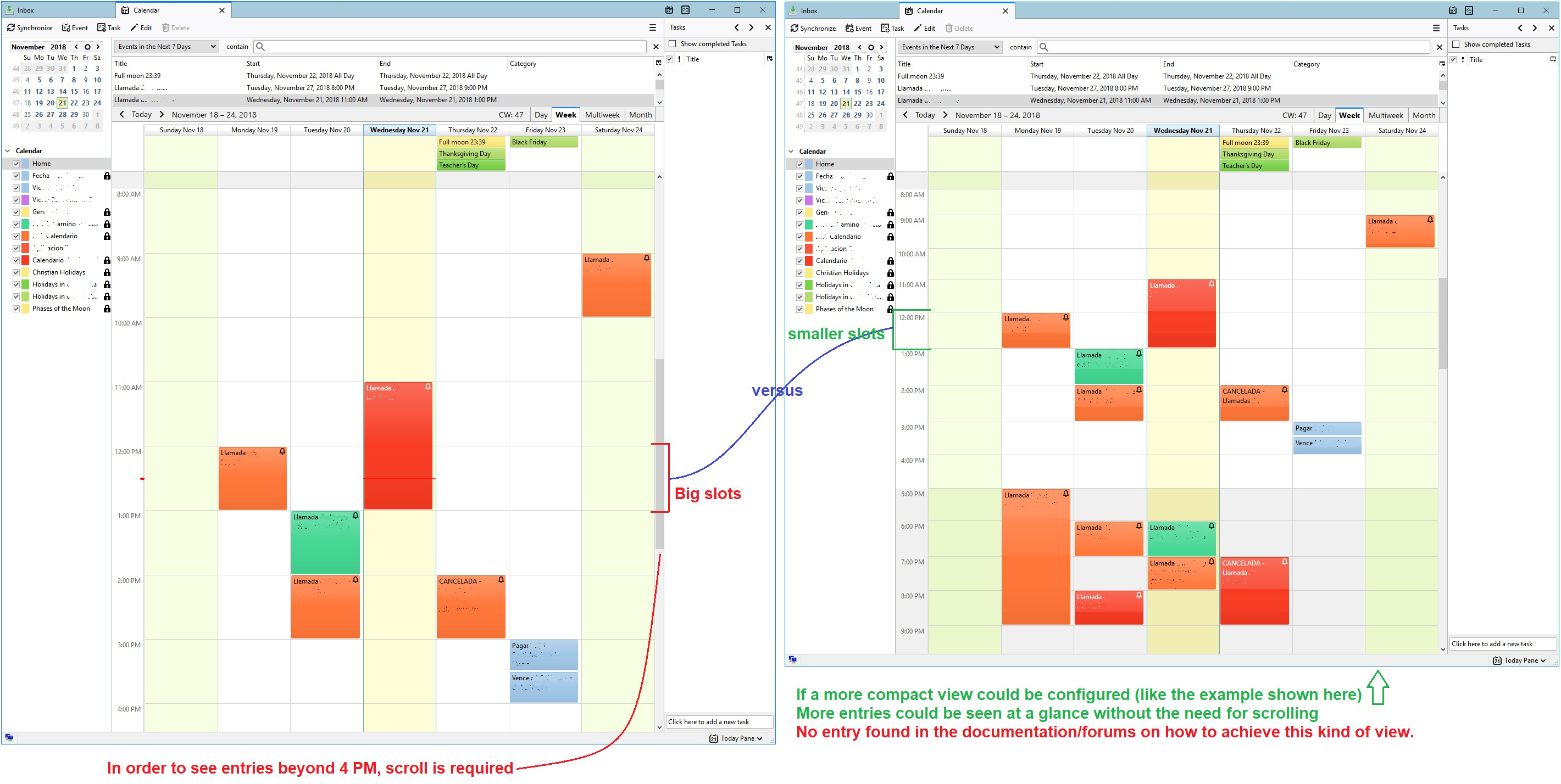 Change calendar default's view | Thunderbird Support Forum | Mozilla Support
