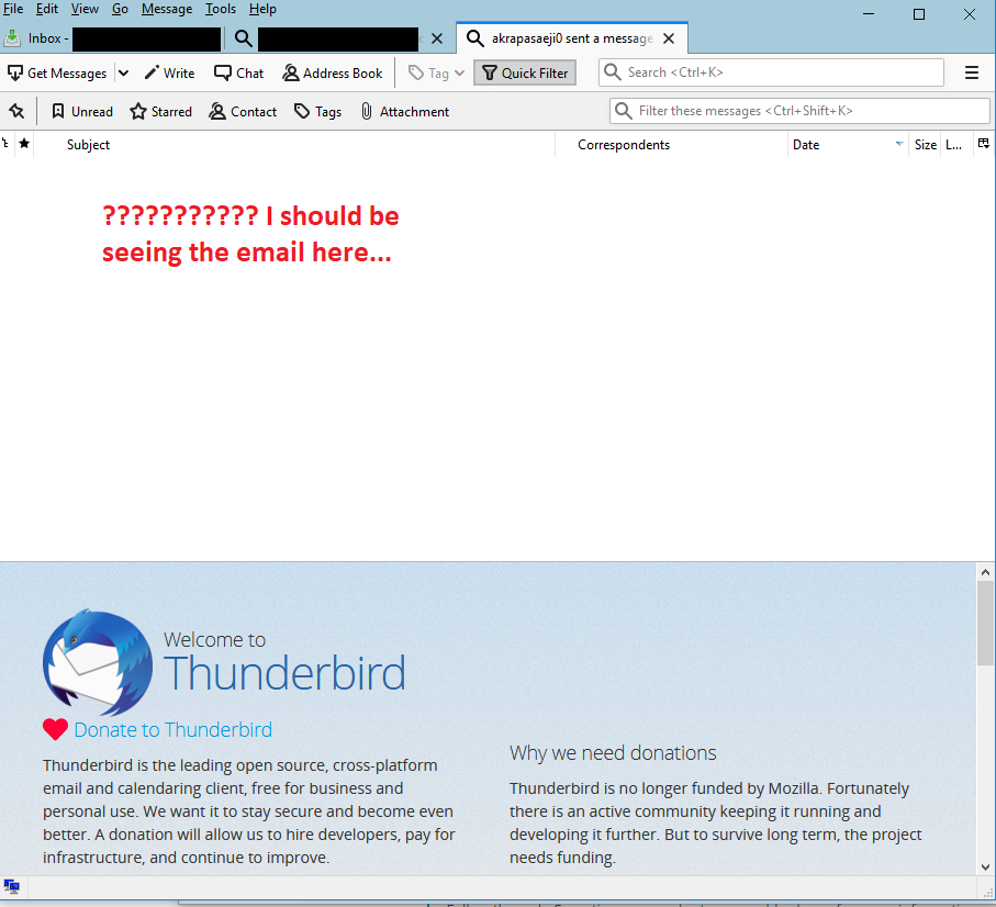 mailbird doesnt support thunderbird contacts