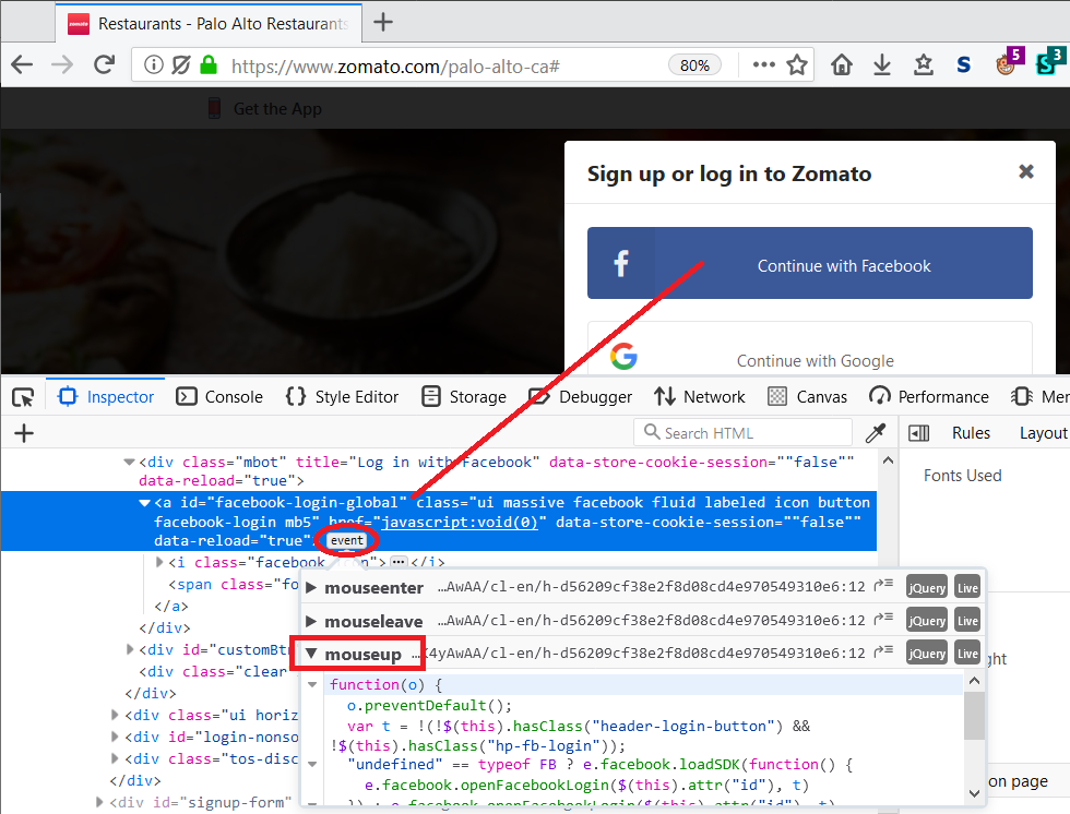 How to delete those emails that list from the login Facebook page, Firefox  Support Forum