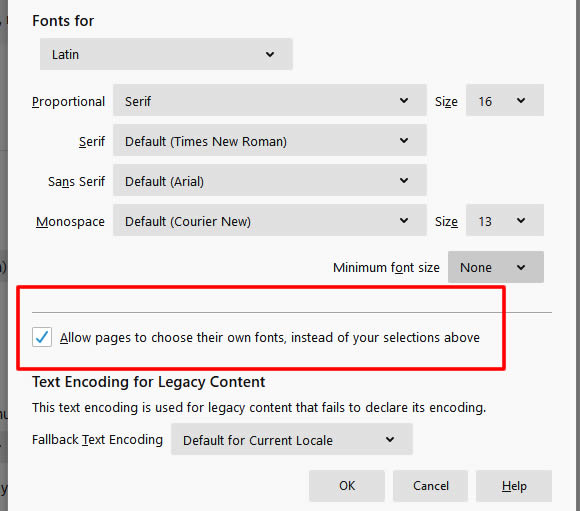 How to set bigger default font size for firefox? - Community - SitePoint  Forums