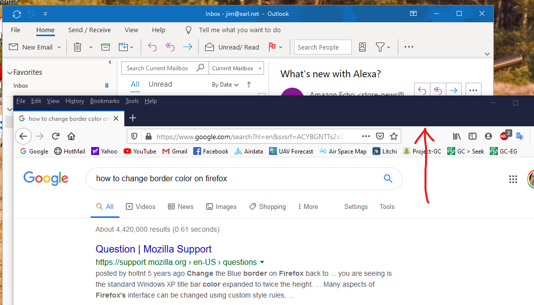 Firefox: Trình duyệt Firefox đang được sử dụng rộng rãi và chúng tôi đã tìm thấy một cách để tăng trải nghiệm của bạn. Hình ảnh liên quan đến Menu bar với màu nền đặc biệt thật sự đẹp mắt, chắc chắn sẽ làm bạn thích thú. 