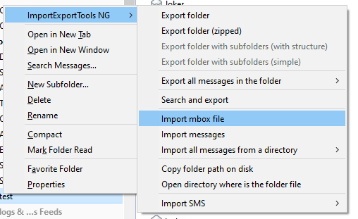 Export tool