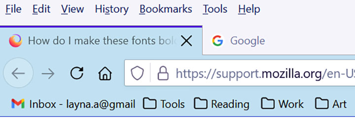 Best fonts for different sizes, Firefox Support Forum