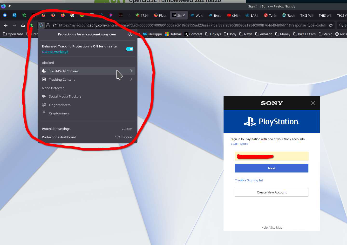 Can't Log into PSN or Playstation Store - Web Compatibility - Brave  Community