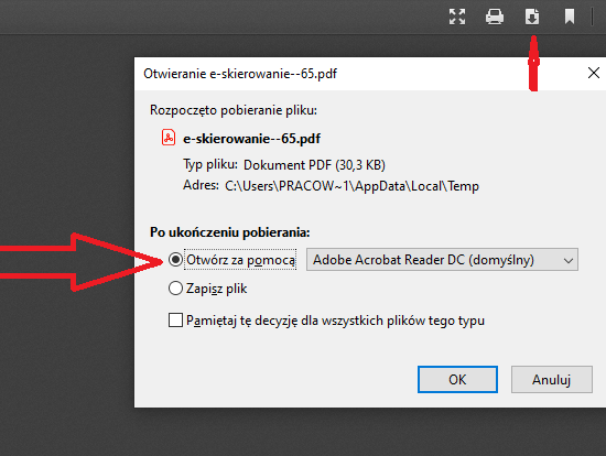 pdf download button