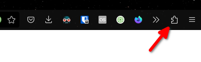 How to add an Extension button to the Firefox toolbar