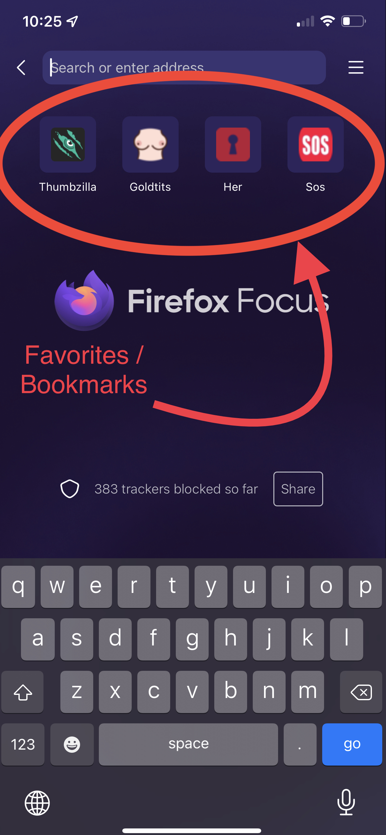 facbook, Firefox Focus Support Forum