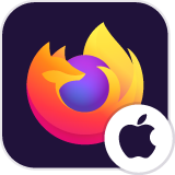 Firefox pre iOS logo