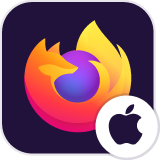 Firefox ho an'i iOS logo